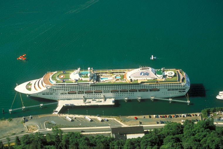 Cruise Ship in Juneau